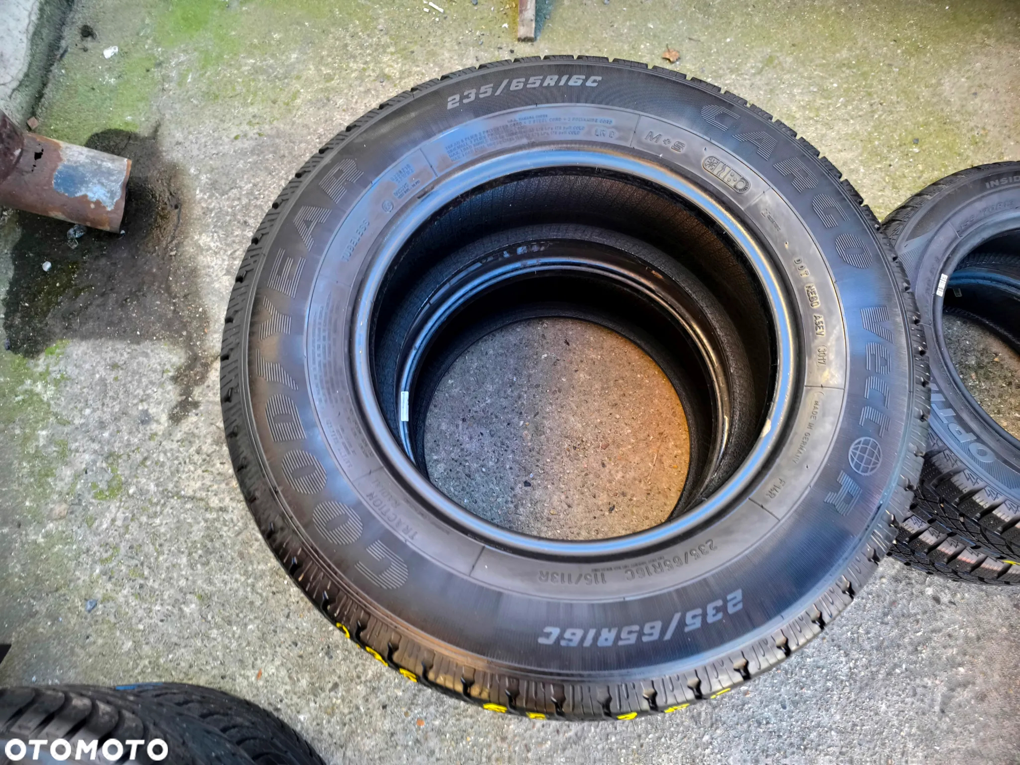 235/65R16C 115/113R 16 C 4x 4szt. Opony całoroczne Goodyear Cargo Vector 6mm Legnica ALU-RAD 235/65 - 11