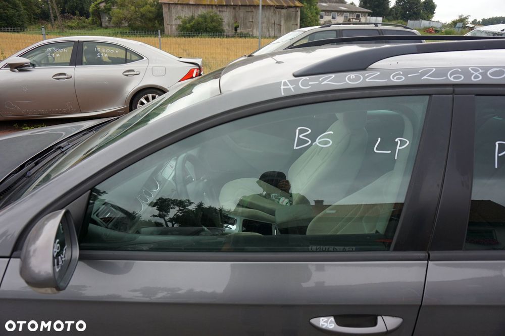 DRZWI PRZEDNIE LEWE PASSAT B6 KOMBI LA7T  SZARY VOLKSWAGEN 2005-2010 - 2