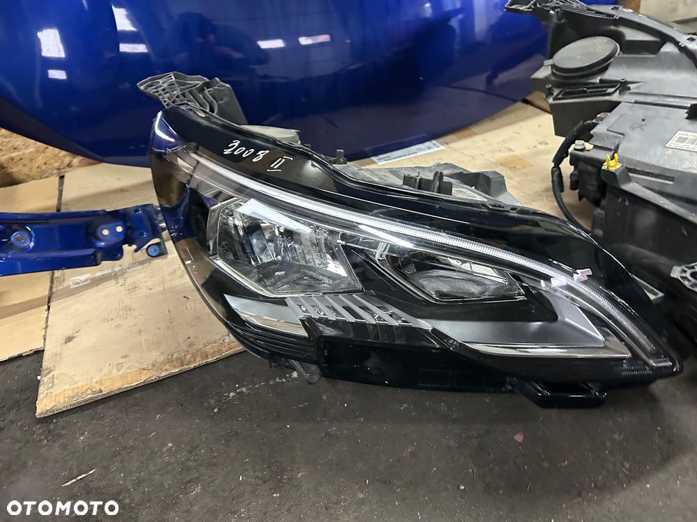 Peugeot 3008 II maska lampa lewa prawa błotnik prawy lewy EEGD - 7
