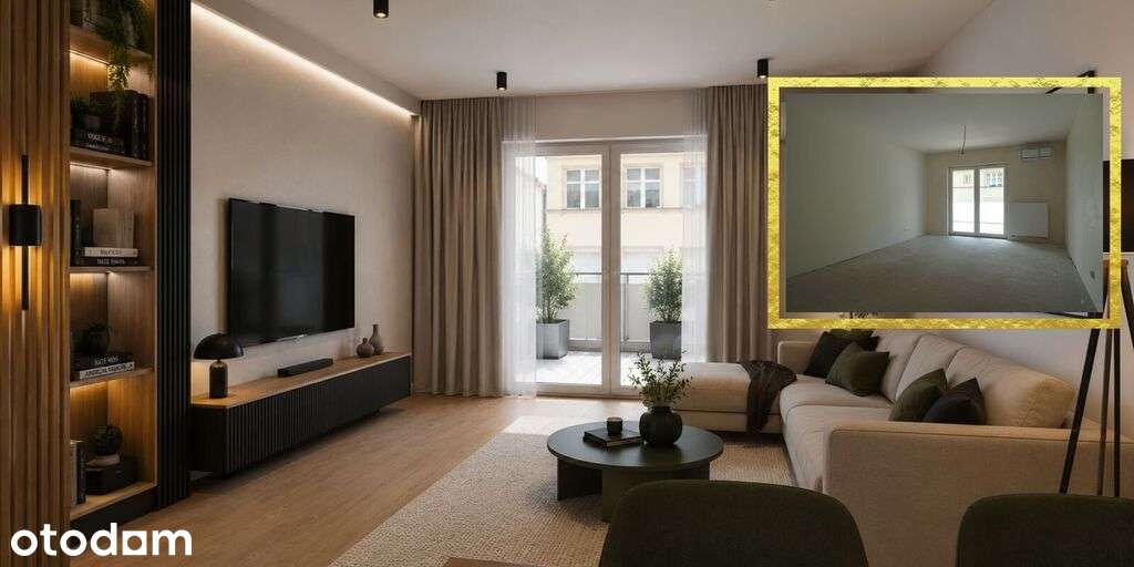 PREMIUM: Słoneczny apartament z tarasem!