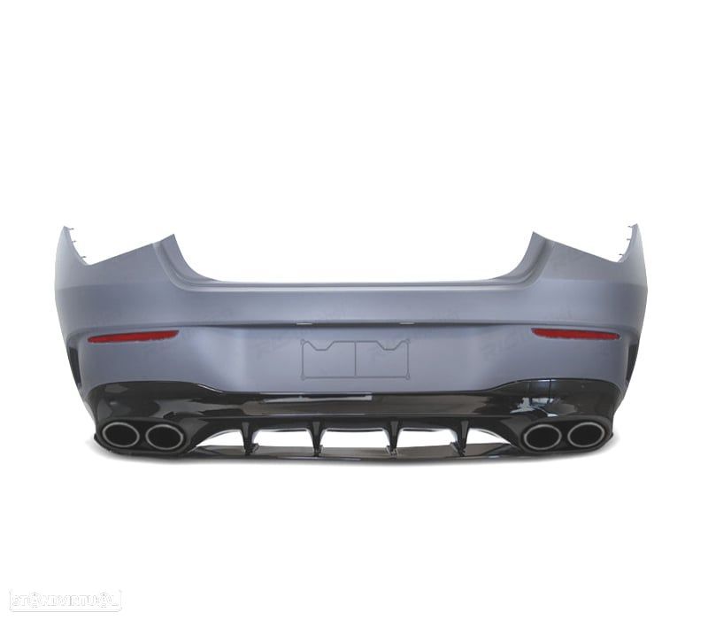 PARA-CHOQUES TRASEIRO MERCEDES CLA W118 LOOK AMG CLA45S 19-23 - 2