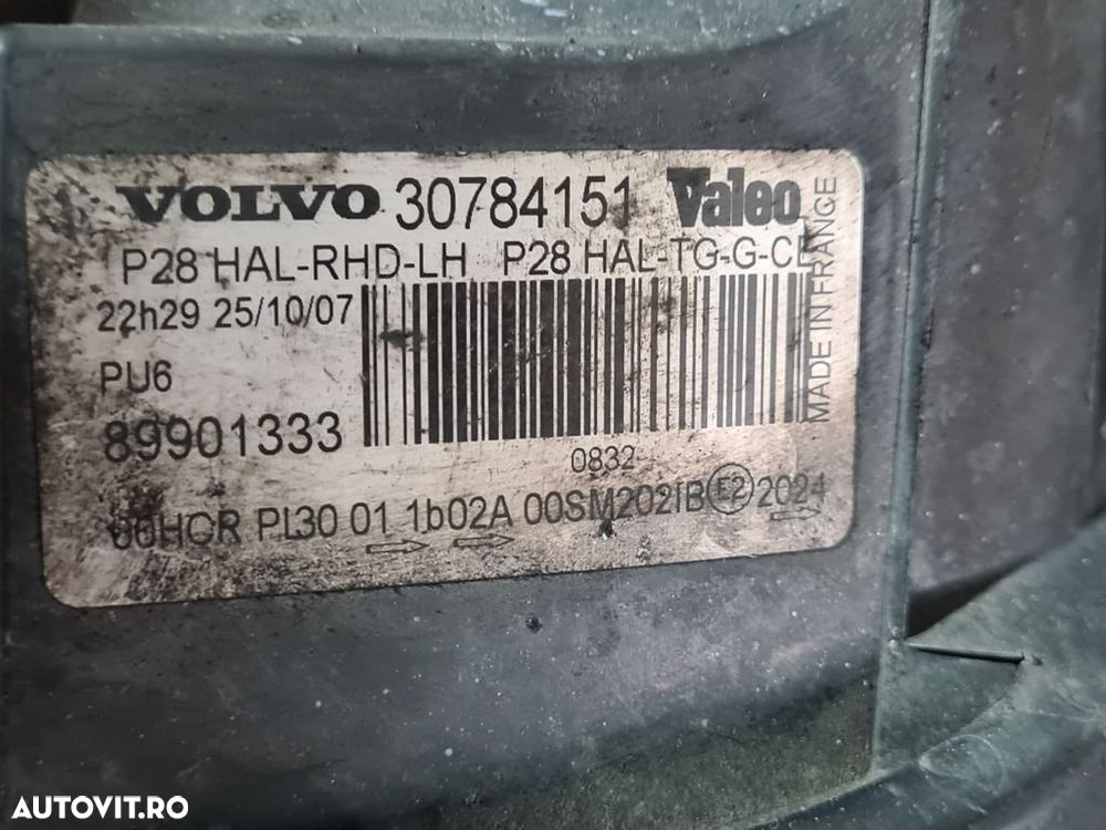 Far Stanga Volvo XC90 Facelift 2002 - 2006 SUV 4 Usi (972) Fara xenon 30784151 - 6
