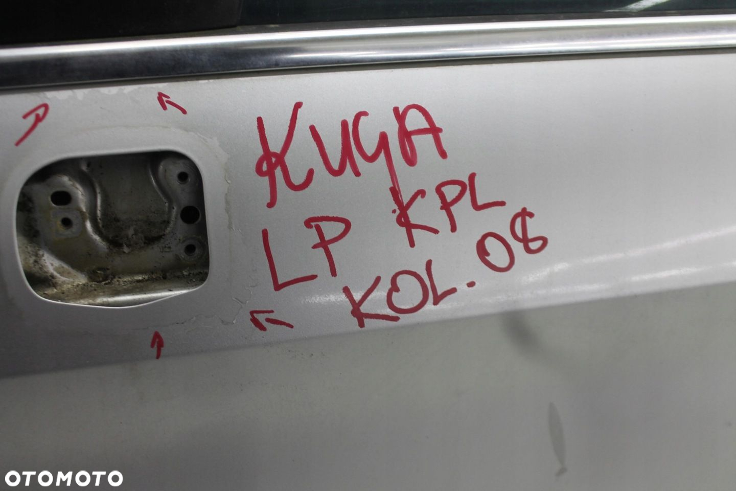 DRZWI LEWY PRZÓD LEWE PRZEDNIE FORD KUGA MK1 KOL. 08 O8 08-12 - 6