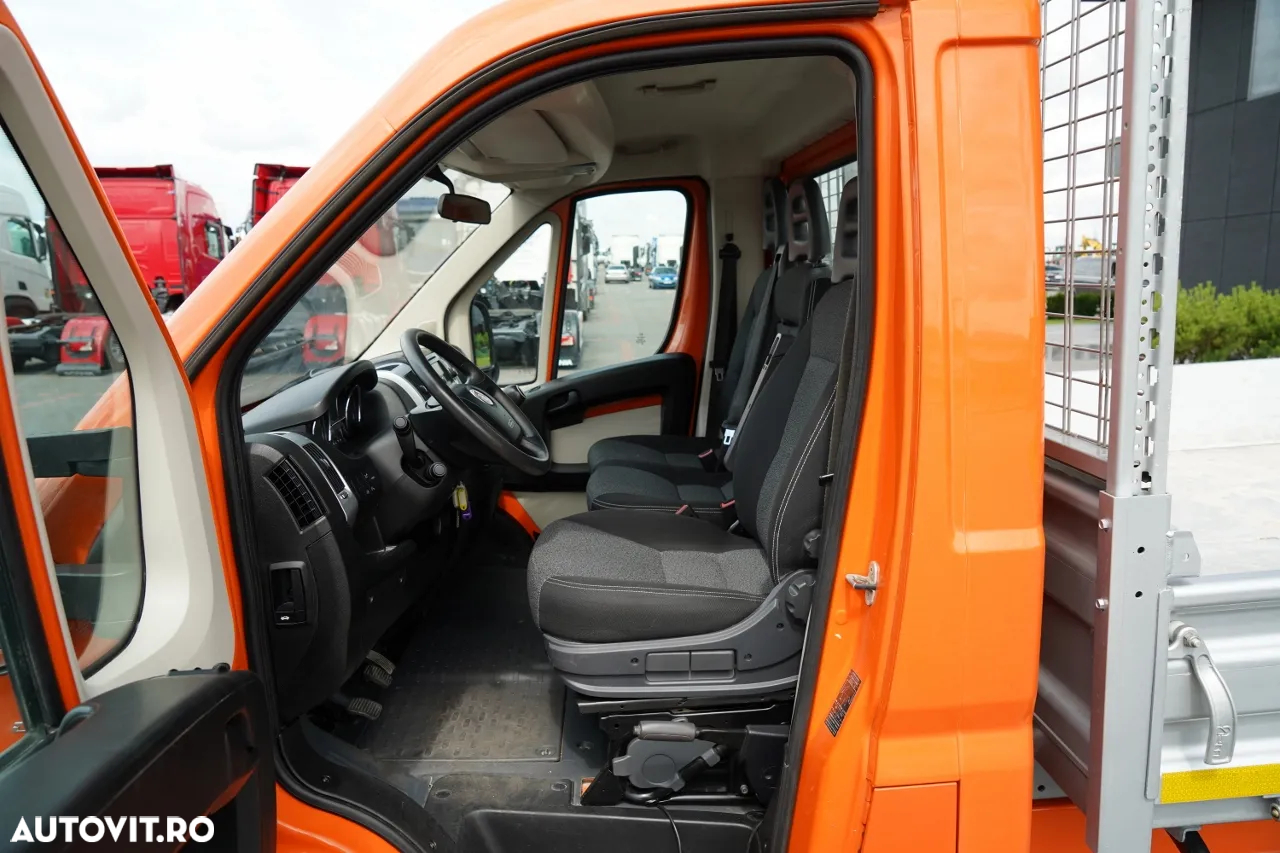 Fiat DUCATO / 2.3D / CAMION BASCULANTE ALUMINIU 3.2M / AER CONDIȚIONAT / KM 70.000 KM - 24
