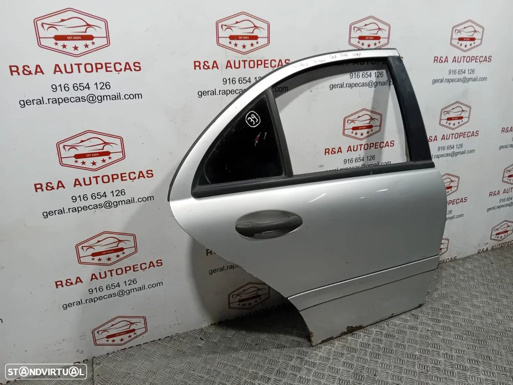 Porta Trás Traseira Direito Mercedes Class C W203 Sedan Original - 3