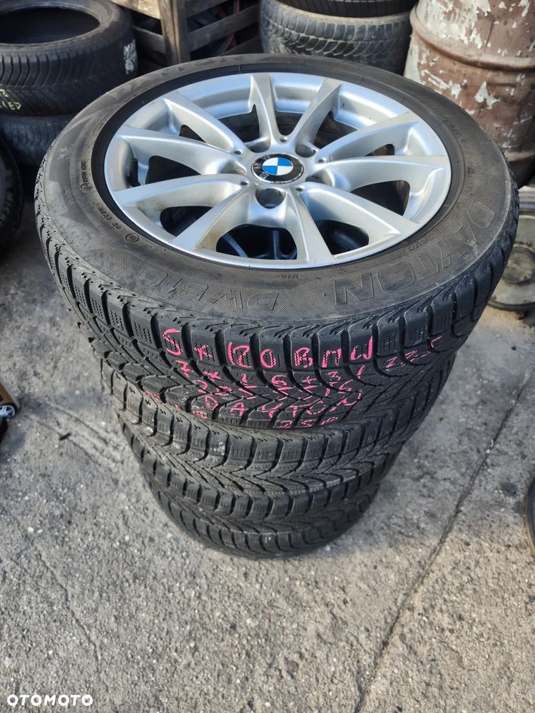 5x120 Felgi Aluminiowe Alufelgi Oryginalne 16 Koła Zimowe Zima BMW 3 SERIA E90 E91 3 E36 E46 F30 F31 Z3 1 E81 E87 E88 F20 F21 5mm Legnica ALU-RAD 205/55 STYLING WZÓR 390 - 2