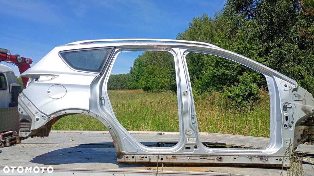 Podłużnica, próg, słupek, poszycie błotnika tył prawy Ford KUGA MK2 Moondust Silver 0D - 2