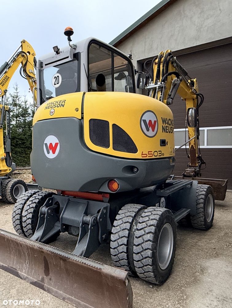 Wacker Neuson Koparka Kołowa 6 TON Wacker NEUSON 6503 -2 Pług Ramię Long 3 Łamane POWERTILT Lenhoff MS03 6503 ew65 - 19