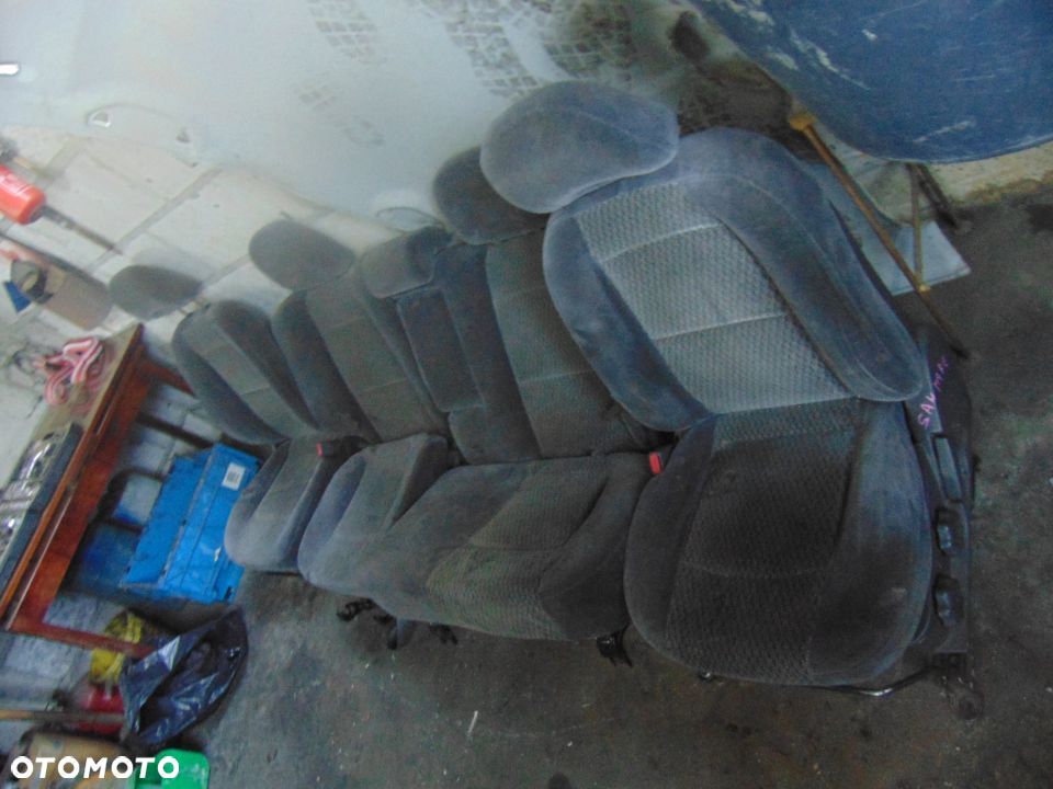 Fotele Kanapa komplet Hyundai Santa Fe 2002 rok - 3