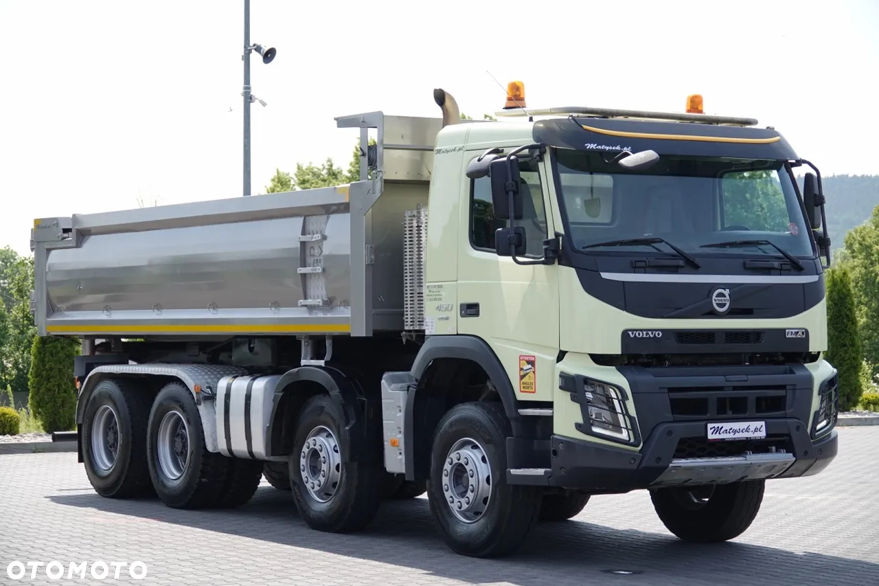 Volvo FMX 450 / 8X4 / WYWROTKA 2 STRONNA  / HYDROBURTA / HYDROKLAPA / BODRMATIC / I-SHIFT/ EURO 6 - 14