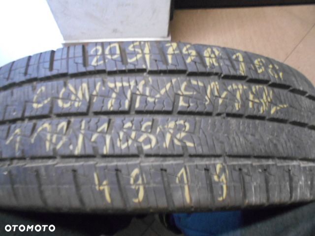 Opona pojedyńcza 205/75r16c continental vancontact4season 8,2mm wielosezon - 1