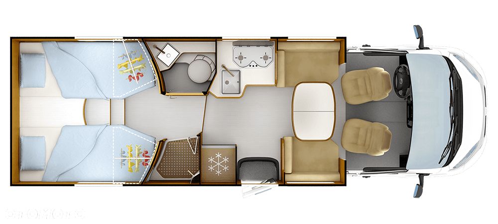 Rapido 666F  OD RĘKI - EKSKLUZYWNY KAMPER BOGATO WYPOSAŻONY - 6