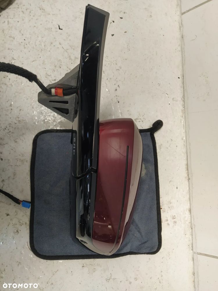 BMW IX I20 LUSTERKO ZEWNĘTRZNE LEWE ASFERYCZNE ASYSTENT KAMERA 9+6+1 PIN KOMPLETNE UK ORYGINAŁ - 5