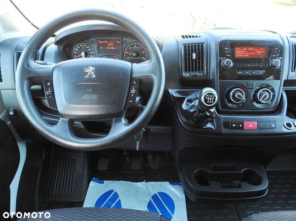 Peugeot BOXER SKRZYNIA PODWÓJNA KABINA DOKA 7 MIEJSC KLIMATYZACJA  140KM - 28