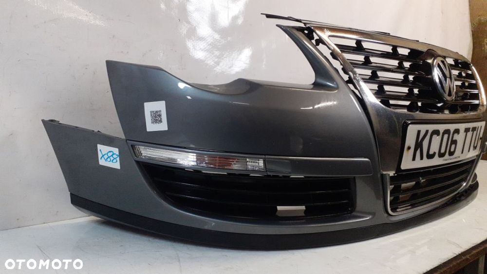 * ZDERZAK PRZÓD PRZEDNI DO VOLKSWAGEN VW PASSAT B6 LA7T SZARY - 3