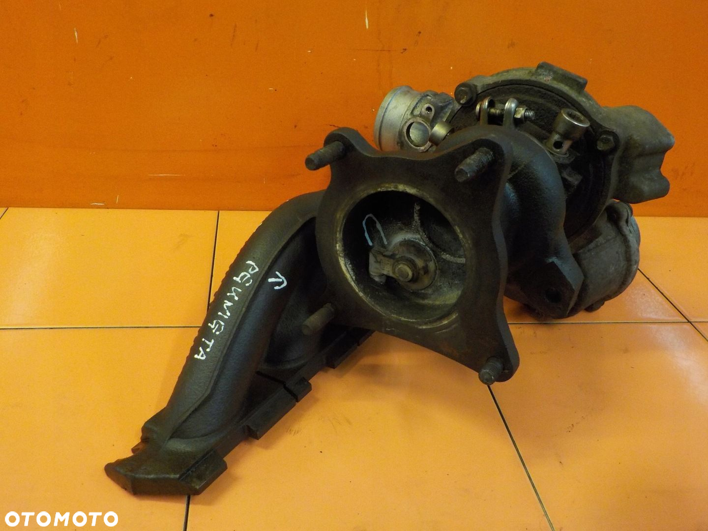 AUDI A3 8P A4 GOLF ALTEA TOLEDO 2.0 TFSI 07r 200KM BWA turbina 06F143701D - 4