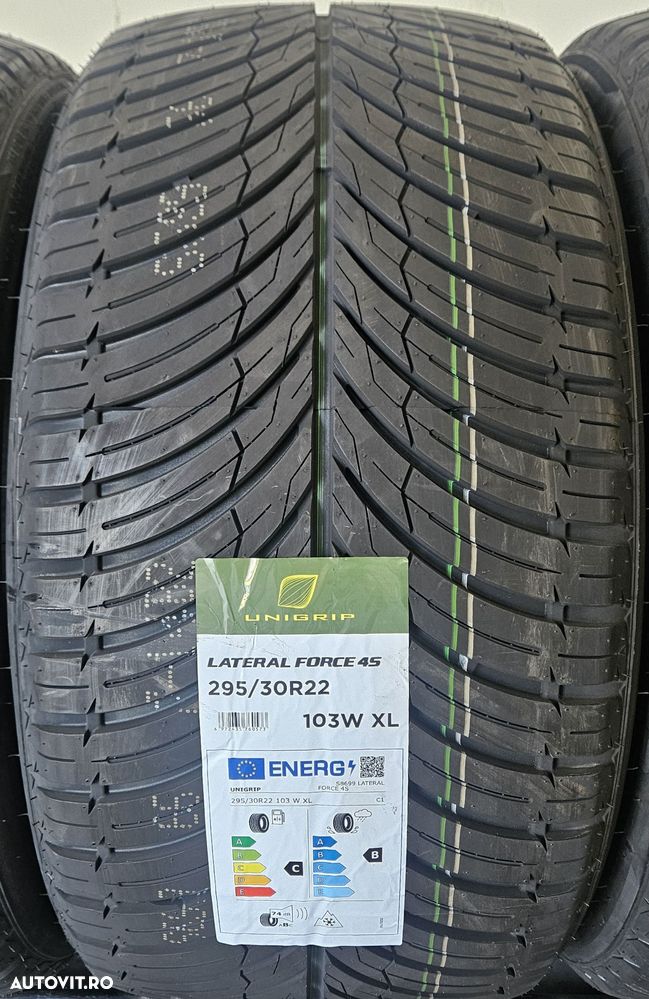 295/30 R22 103W XL UNIGRIP (Gripmax) Anvelope All Season M+S protectie janta - 4