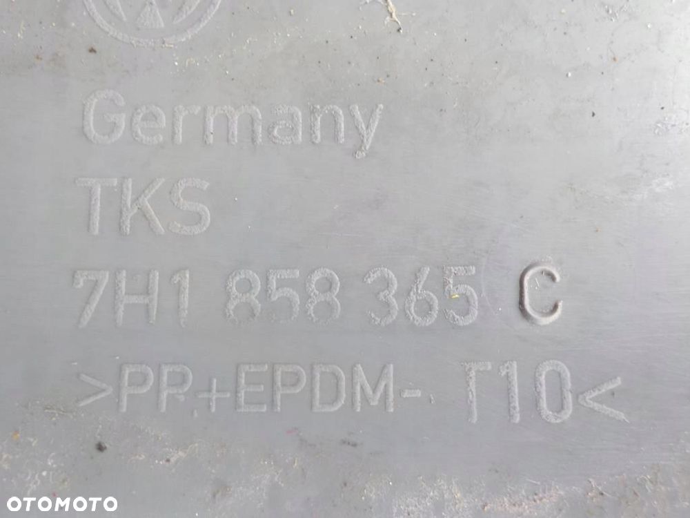VW T5 PLASTIK DESKI PÓŁKA ŚRODKOWA TUNEL - 4