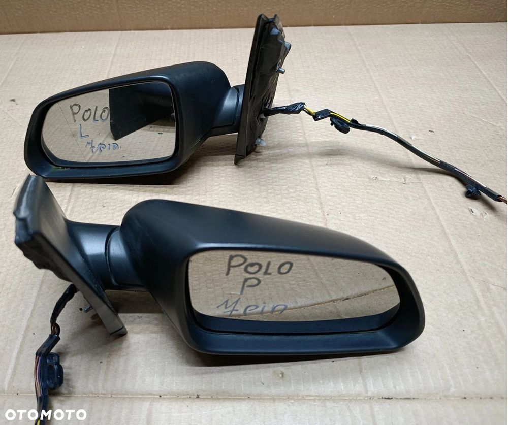 Polo 9N lusterko lift lewe prawe Europa 7 pin oryginał Volkswagen - 1