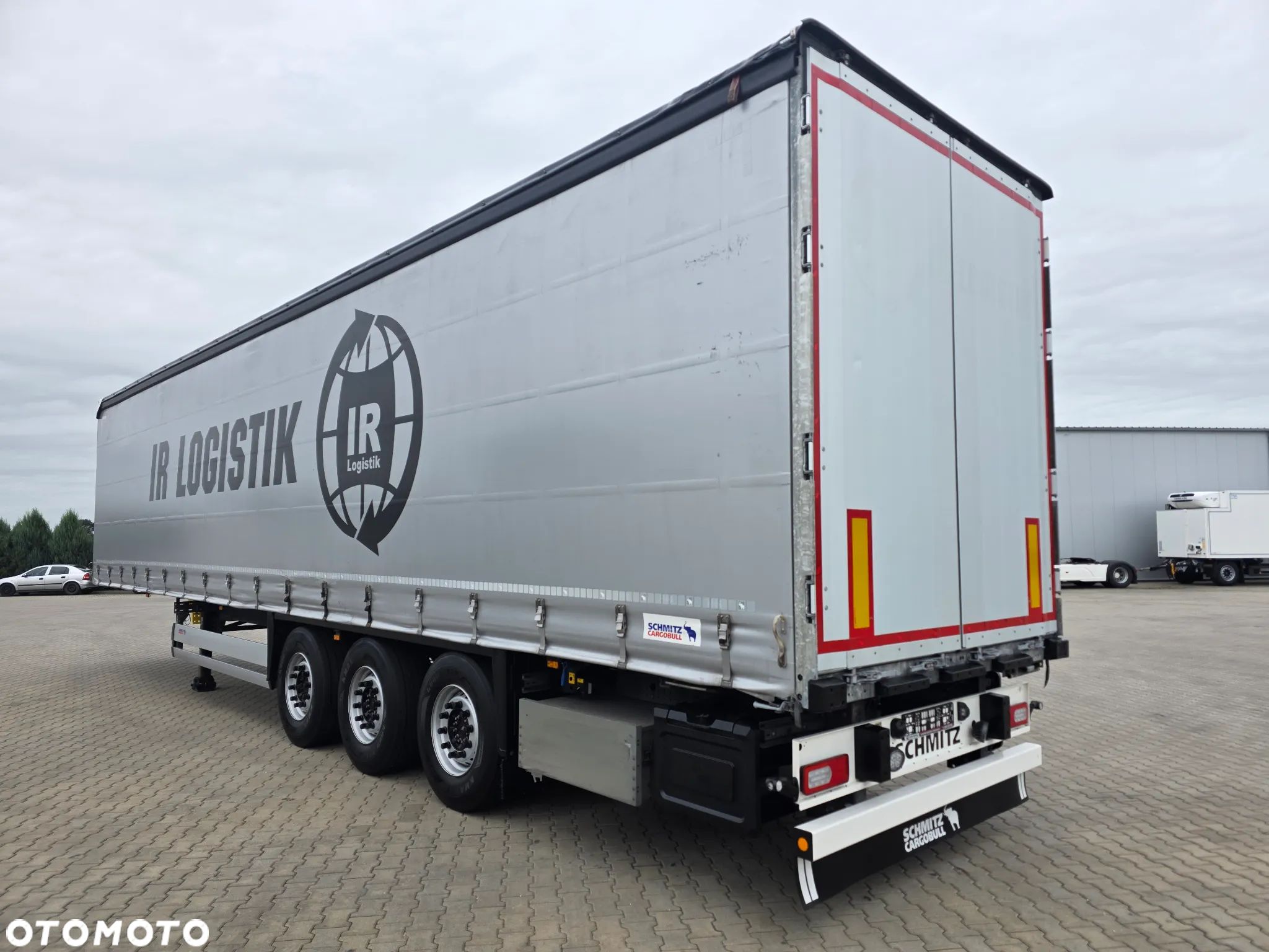 Schmitz Cargobull Cargobull SCB S3 STANDARD FIRANKA OŚ PODNOSZONA , Z DE SUPER STAN !!! - 1