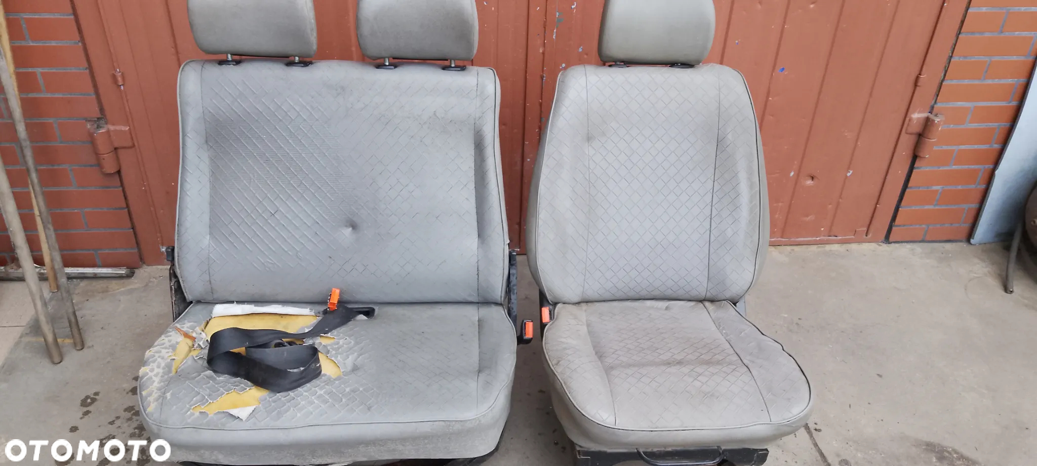 Vw T4 Fotel Siedzenie Kierowcy Pasażera Komplet - 5