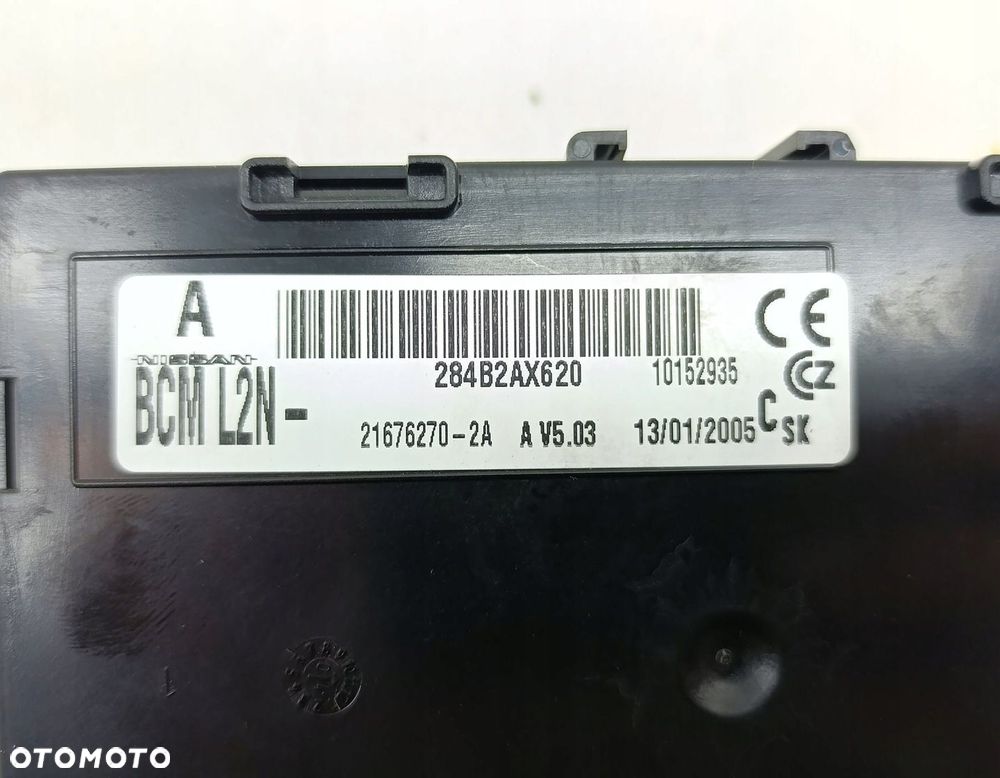 KOMPUTER MODUŁ STEROWNIK NISSAN MICRA K12 284B2AX620 - 4
