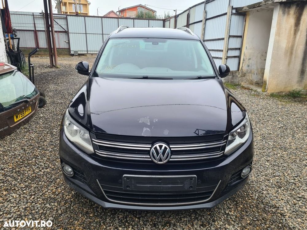 Bara spate Volkswagen Tiguan 5N Facelift 2011 - 2015 SUV 4 Usi NEGRU (1066) - 4