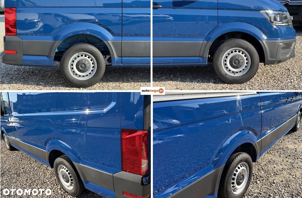 Volkswagen CRAFTER L2H1 2022r WZMOCNIONY VAN 3 osobowy MOCNY Silnik 2.0TDI 140KM Euro6 Duża ładowność 1309kg! DMC:3.5t, Homologacja VAT-1 Zabudowa paki, Bogate wyposażenie! NOWE OPONY 100% Bezwypadkowy! - 4