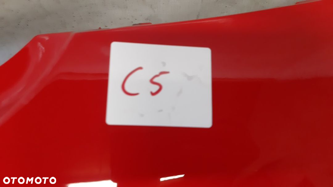 ^ ZDERZAK TYŁ TYLNY DO OPEL CORSA D Y547 CZERWONY 3D 3 DRZWI HB - 2