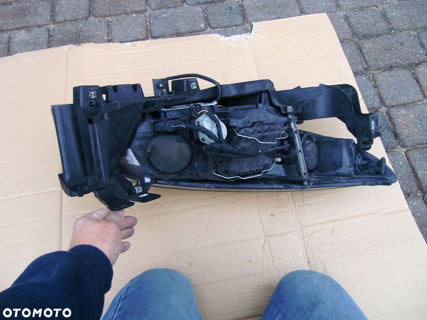 LAMPA LEWA ŚLIZG LED RENAULT MEGANE III LIFT XENON ŁADNA - 5