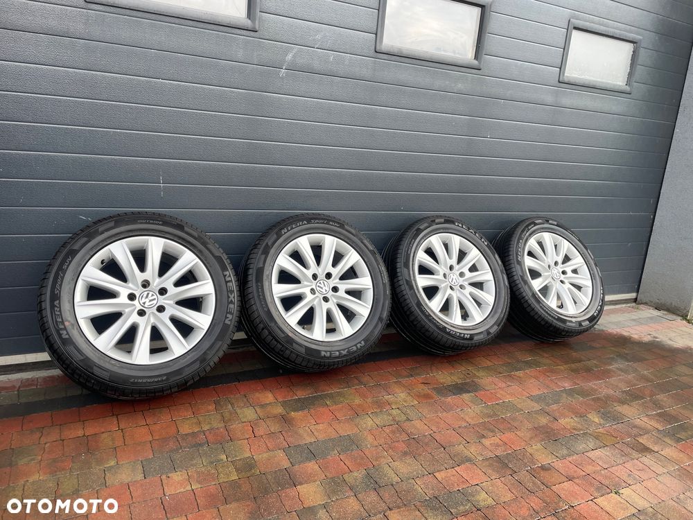 Akufelgi z Oponami VW 5x112 7Jx17 ET43 235/55/17 Nexen 24r 5N0601025 - 1