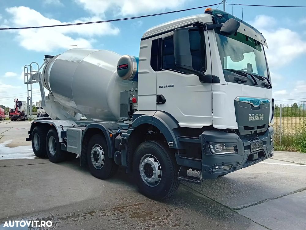 MAN TGS 35.440 8X4 Betoniera/Beton Mixer 10m3, NOU/NEW Truck, TOP !!! - 8
