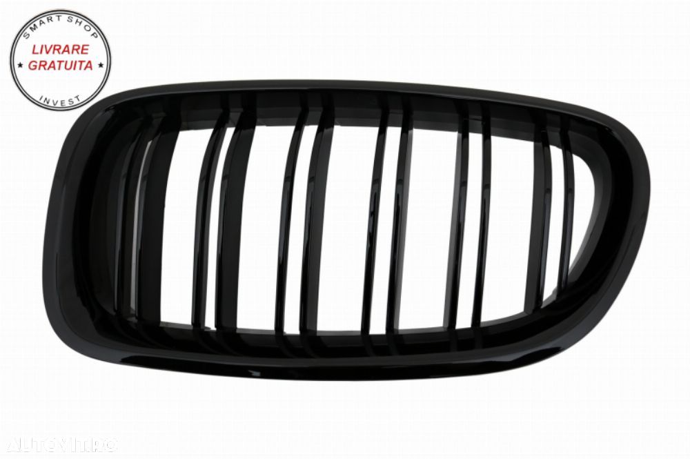 Bara Fata BMW Seria 5 F10 F11 (2011-2014) M-Technik Design cu Grile Centrale M Des- livrare gratuita - 7