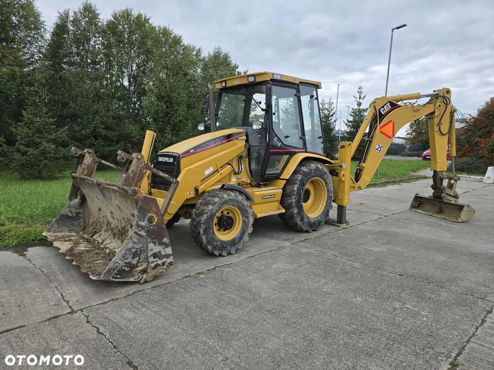 Caterpillar 428C 4x4 95KM SALON PL KROKODYL TELESKOP - 11