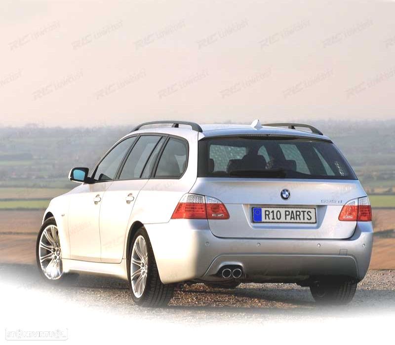 KIT CARROÇARIA BMW E61 TOURING 03-07 LOOK M5 PDC SRA + NEVOEIROS - 3