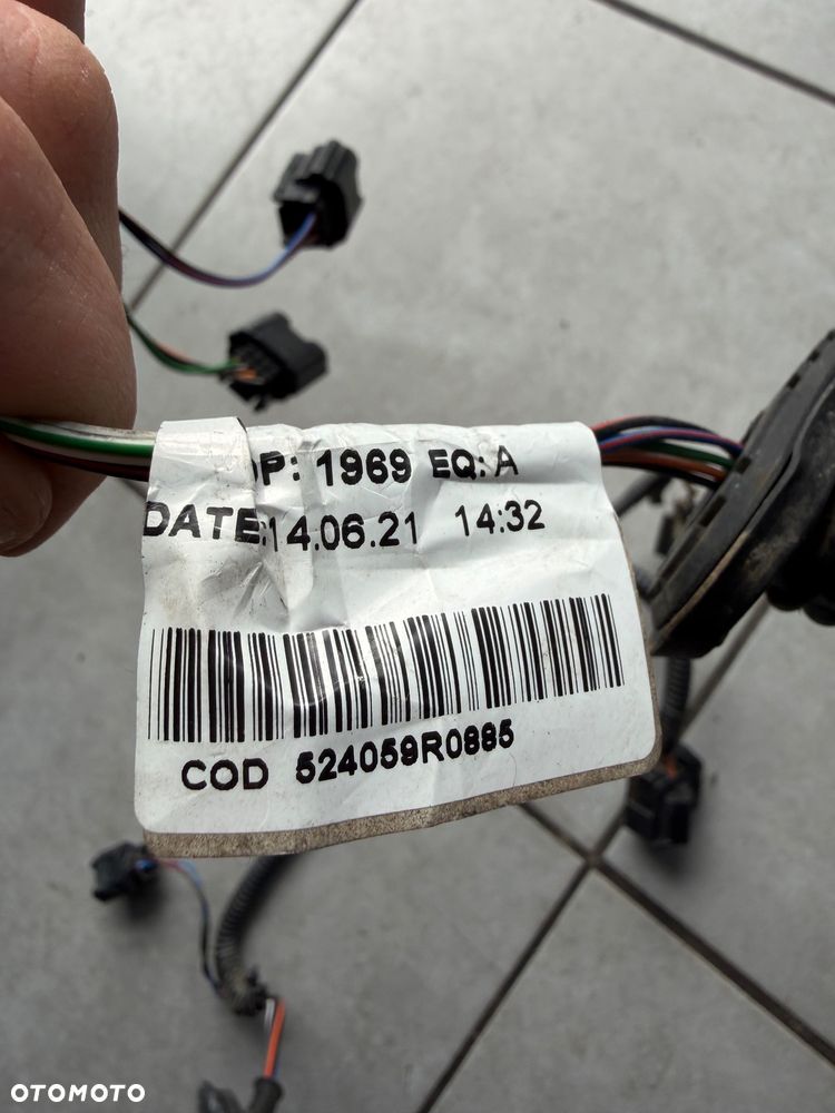 Wiązka elektryczna drzwi tylnych Renault Master III IV 240524059R - 3
