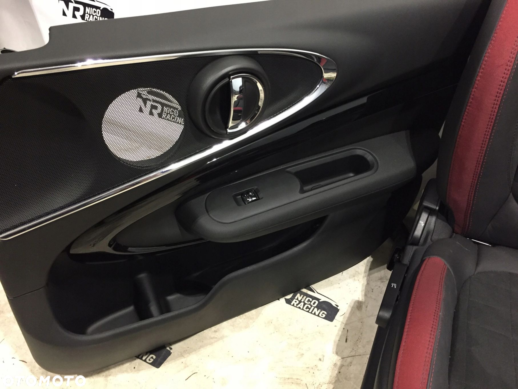 FOTELE SIEDZENIA MINI F54 JCW ALCANTARA GRZANE - 3