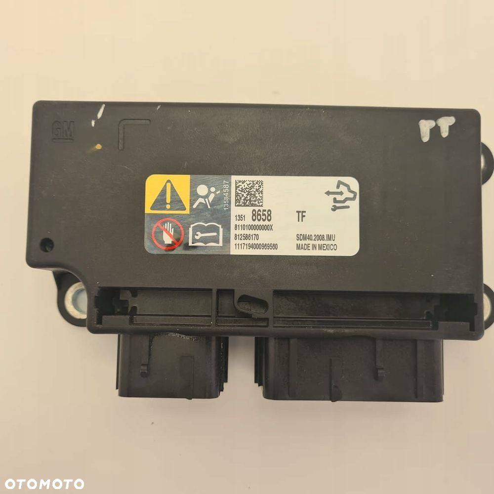 moduł airbag sensor opel insignia b 2.0 cdti - 1