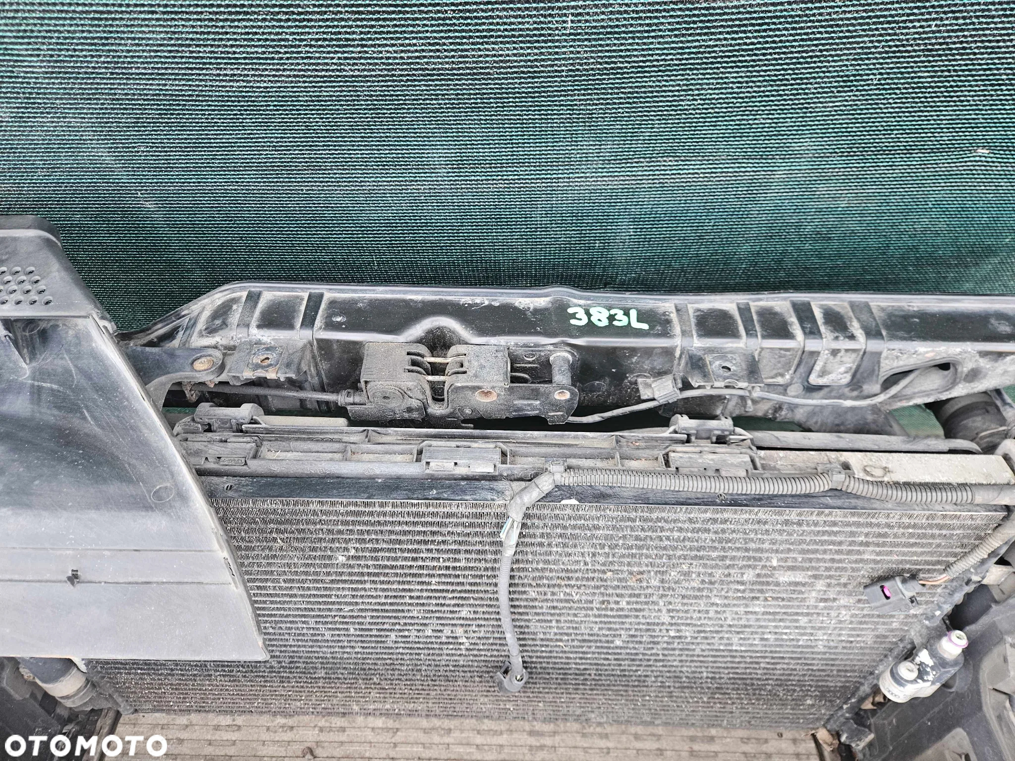 Pas Przedni Wzmocnienie Czołowe Belka Zderzaka Chłodnice Intercooler Wentylator 1.8 2.0 TFSI 2.0 TDI AUDI A4 B8 - 2