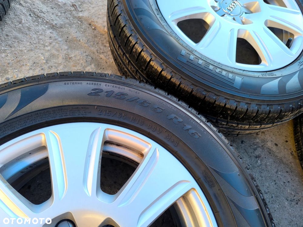 5x112 Alufelgi Felgi Aluminiowe 16 Koła Całoroczne Wielosezonowe AUDI A3 8V 8P A4 B5 B6 B7 A6 C5 C6 Q2 Q3 VW SEAT SKODA 7mm Legnica ALU-RAD 215/65 - 13