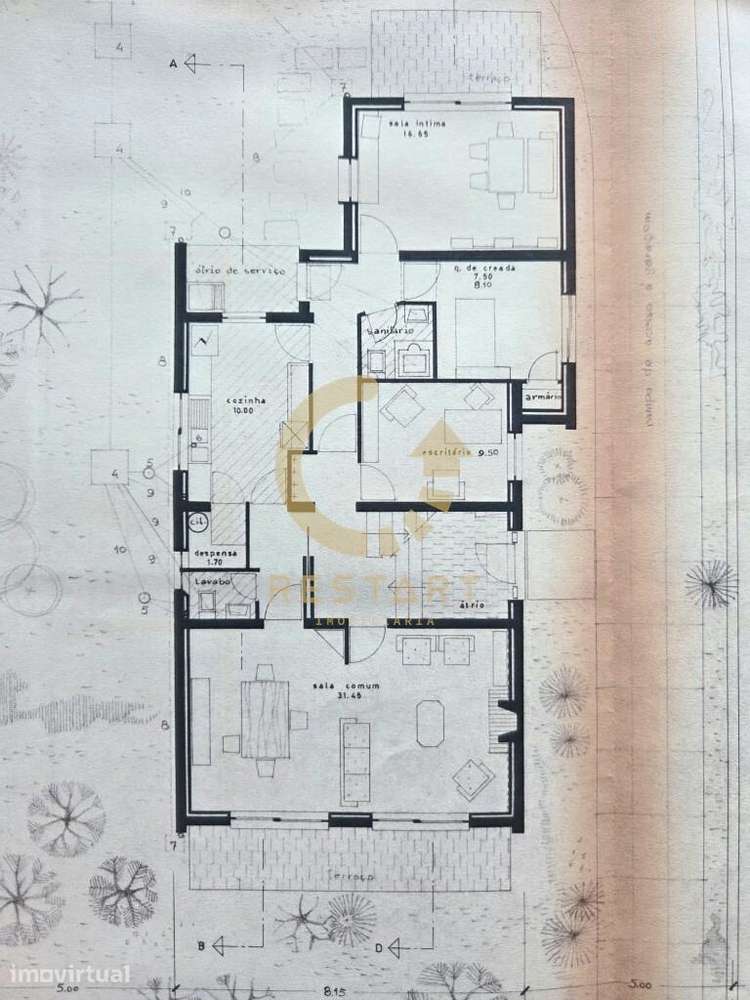 Moradia T5 com piscina e amplo terreno na Avenida de Francelos | Vila - Grande imagem: 3/60