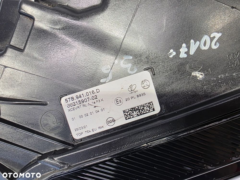 SKODA KAROQ 57B 17- FULL LED FULLLED FULLED PRAWA LAMPA PRZEDNIA PRZÓD NR 57B941016D NR AUKCJI LPP352 - 8
