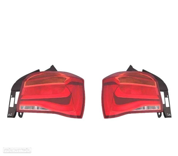 FAROLINS PARA BMW F20 F21 15-20 BRANCA LED VERMELHO