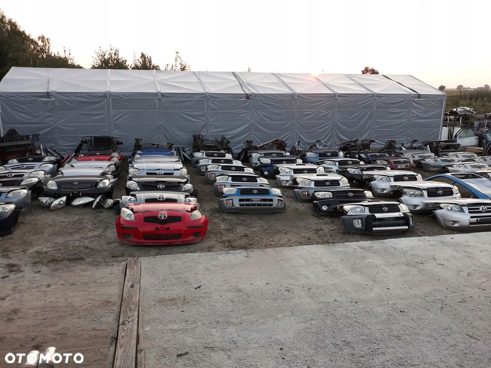 Toyota Avensis T25 LIFT kompletny przód 3j6 maska - 8