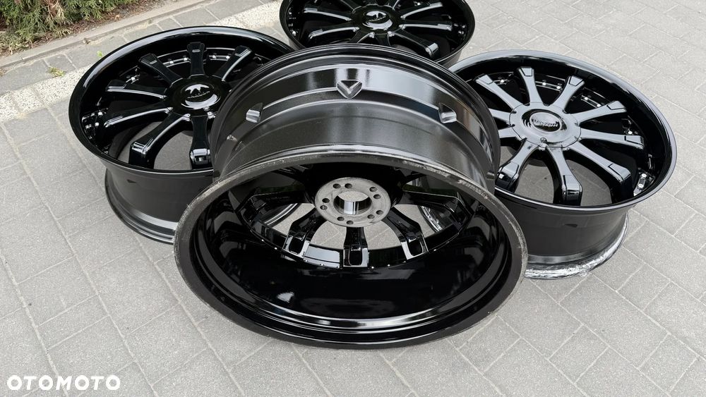 Alufelgi r22 9.5J 5x120 5x108 ET35 Land Rover Range Chevrolet Camaro Bmw VW Transporter Volkswagen Volvo Ford Malibu Cadillac Tesla VW koła felgi - 12