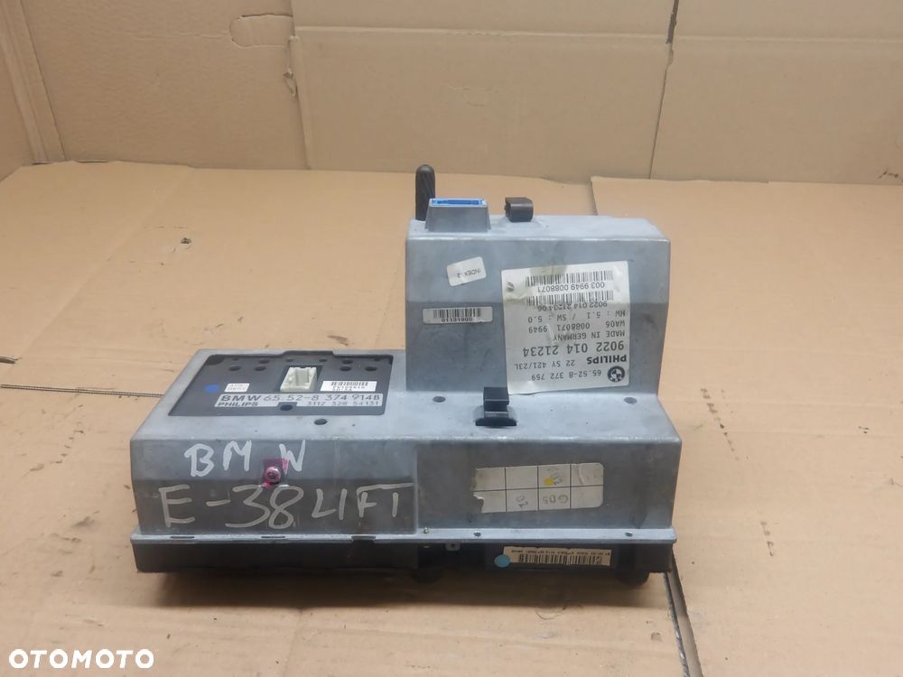 BMW E38 LIFT RADIO USZKODZONE 65528374914B - 6