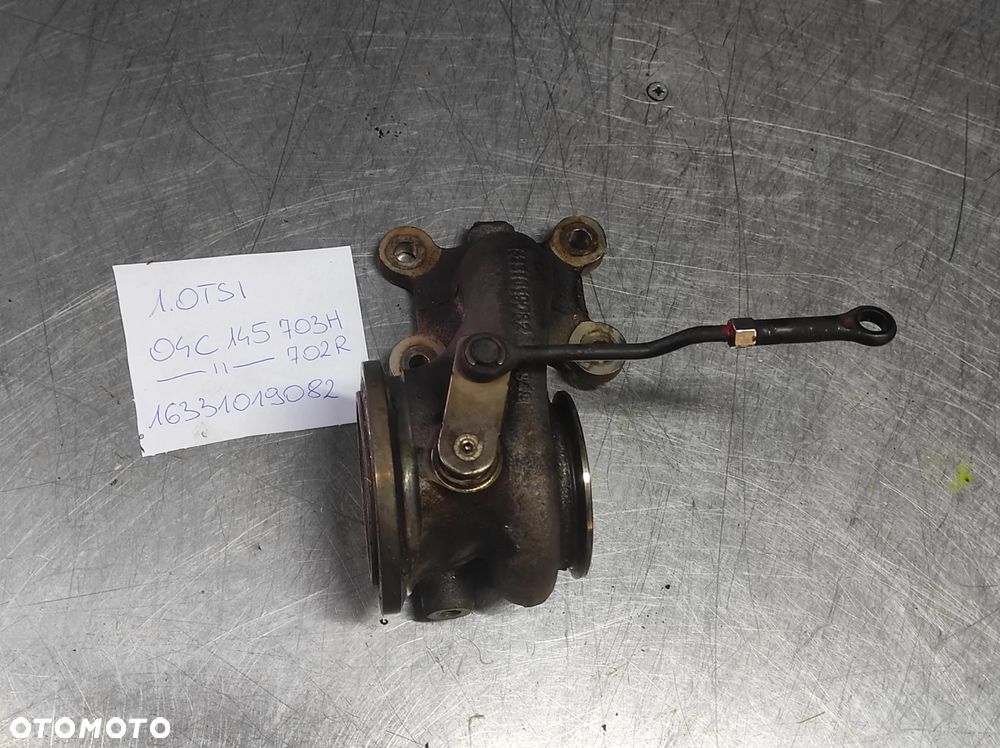 TURBO TURBINA TURBOSPRĘŻARKA DKR 1.0 TSI TFSI CIEPŁA STRONA ŻELIWO 04C145703H 04C145702R 16331019082 AUDI VW SEAT SKODA WYSYŁKA !!! - 4
