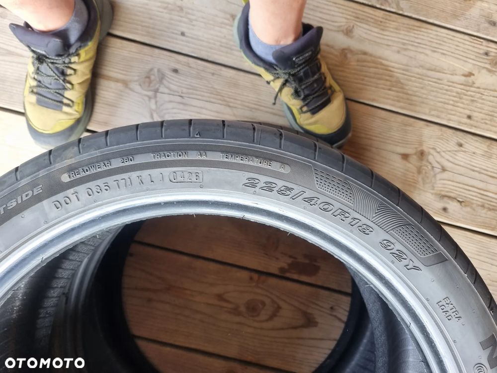 OPONY Nexen N'Fera SPORT 225/40R18 92Y,XL 2026r,6/5,5mm bdb stan - 11
