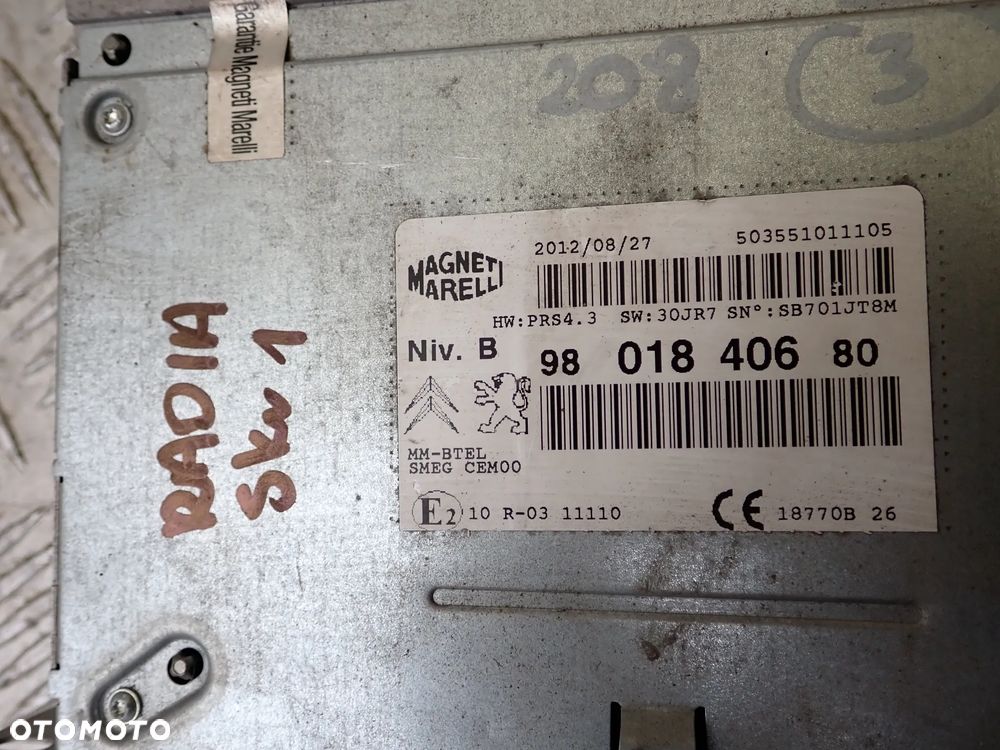 RADIO NAWIGACJA -  NISSAN JUKE F15 400 SKODA SUPERB/ YETI, HYUNDAI I40, MAZDA 5, OPEL COMBO II, HYUNDAI IX 35, PEUGEOT 208, MERCEDES W221, SKODA 5J0035161A, MERCEDES W221 LIFT 1036900743 - 20