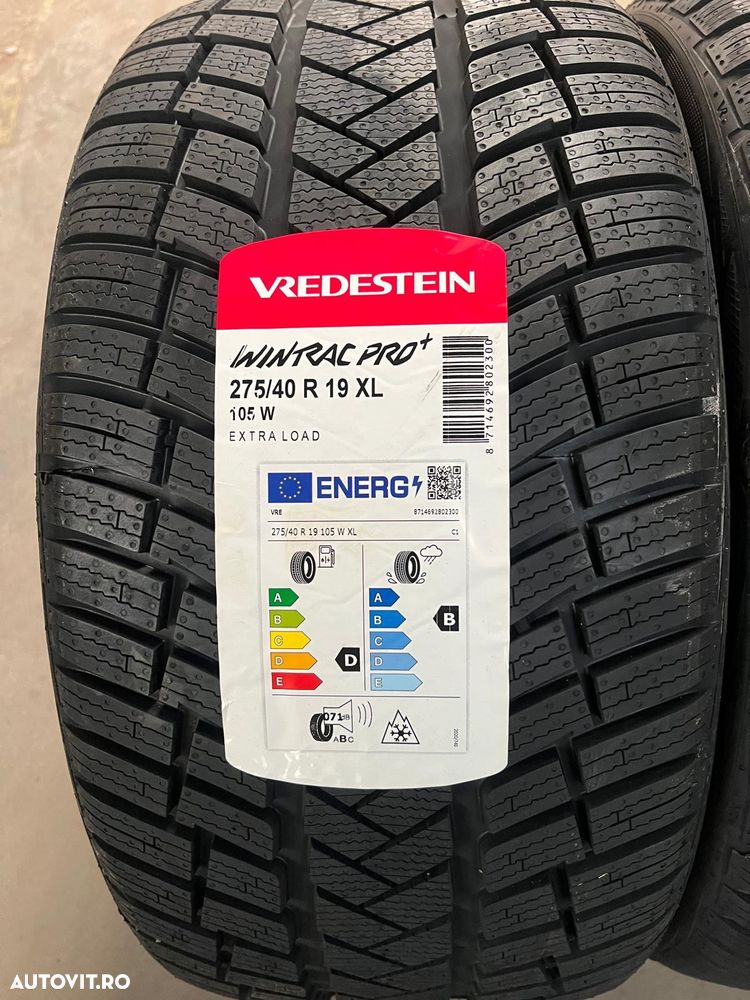 Vând set anvelope 245/45/19-275/40/19 vredestein de iarnă noi - 6